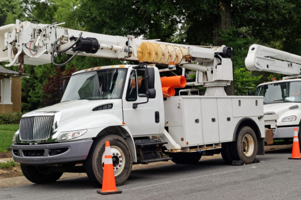 Mobile Work Vehicle - Hub Power