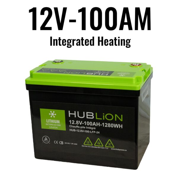 HUB-12.8V-100-LFP-24 - Image 1