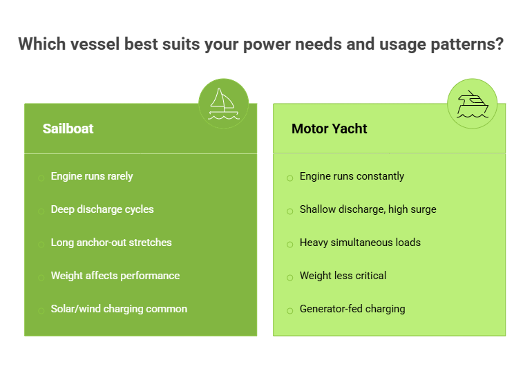  yacht batteries in Canada